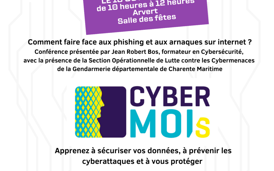 Conférence cybersécurité : comment faire face aux arnaques sur Internet ?