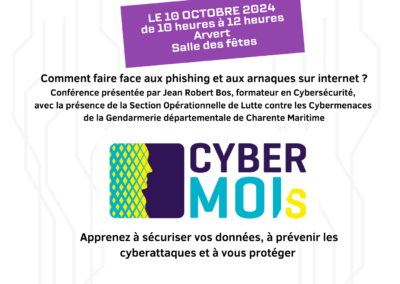 Conférence cybersécurité : comment faire face aux arnaques sur Internet ?