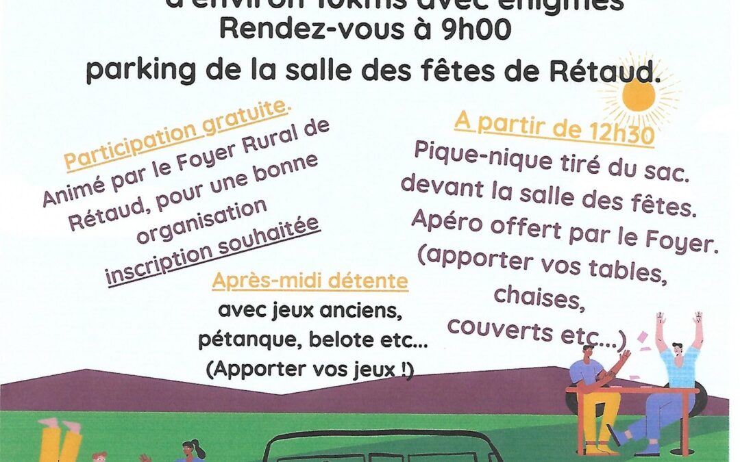Rallye pédestre rétaud