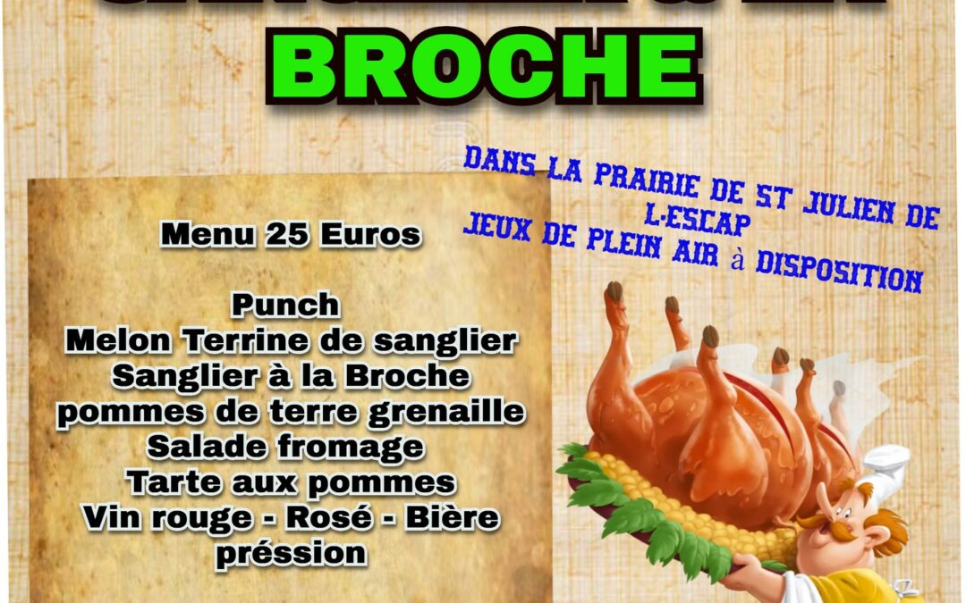 Sanglier à la broche
